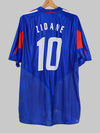 France Home Shirt 2004/5 Zidane #10 (XL)