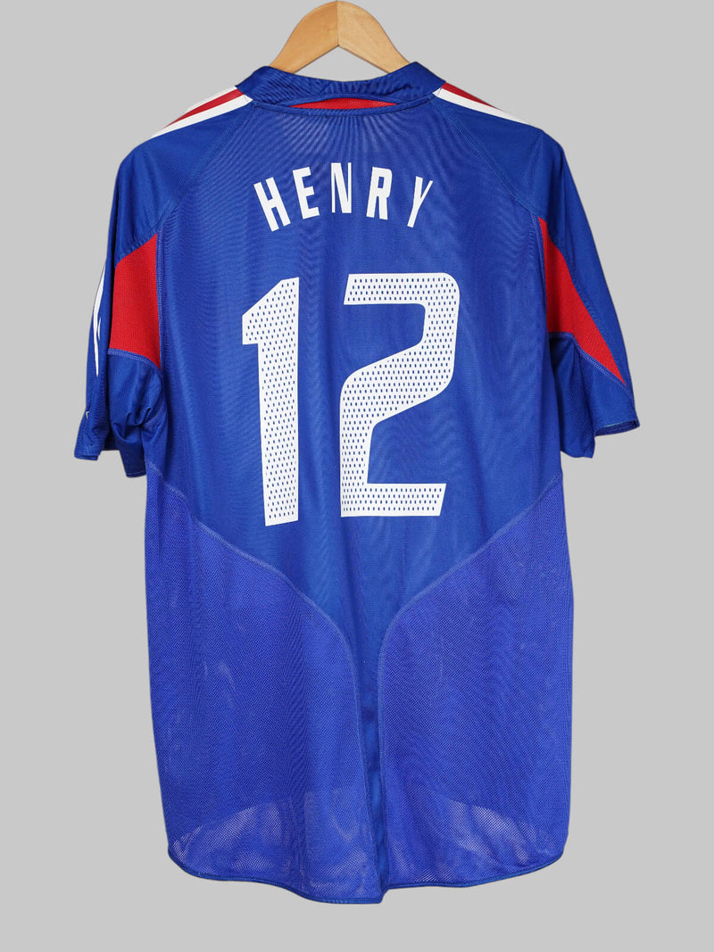 France Home Shirt 2004/6 Henry 12 (L)
