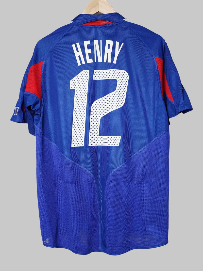 France Home Shirt 2004/6 Henry 12 (M)