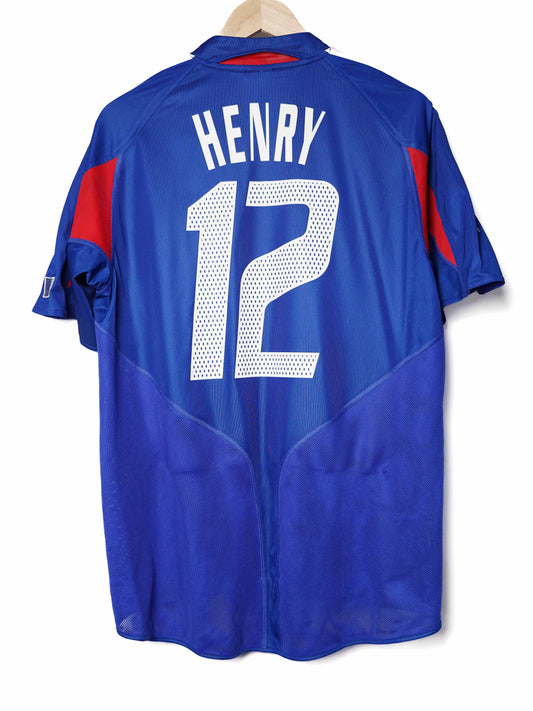 France Home Shirt 2004/6 Henry 12 (M)