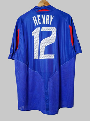 France Home Shirt 2004/6 Henry 12 (XL)