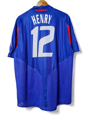 France Home Shirt 2004/6 Henry 12 (XL)