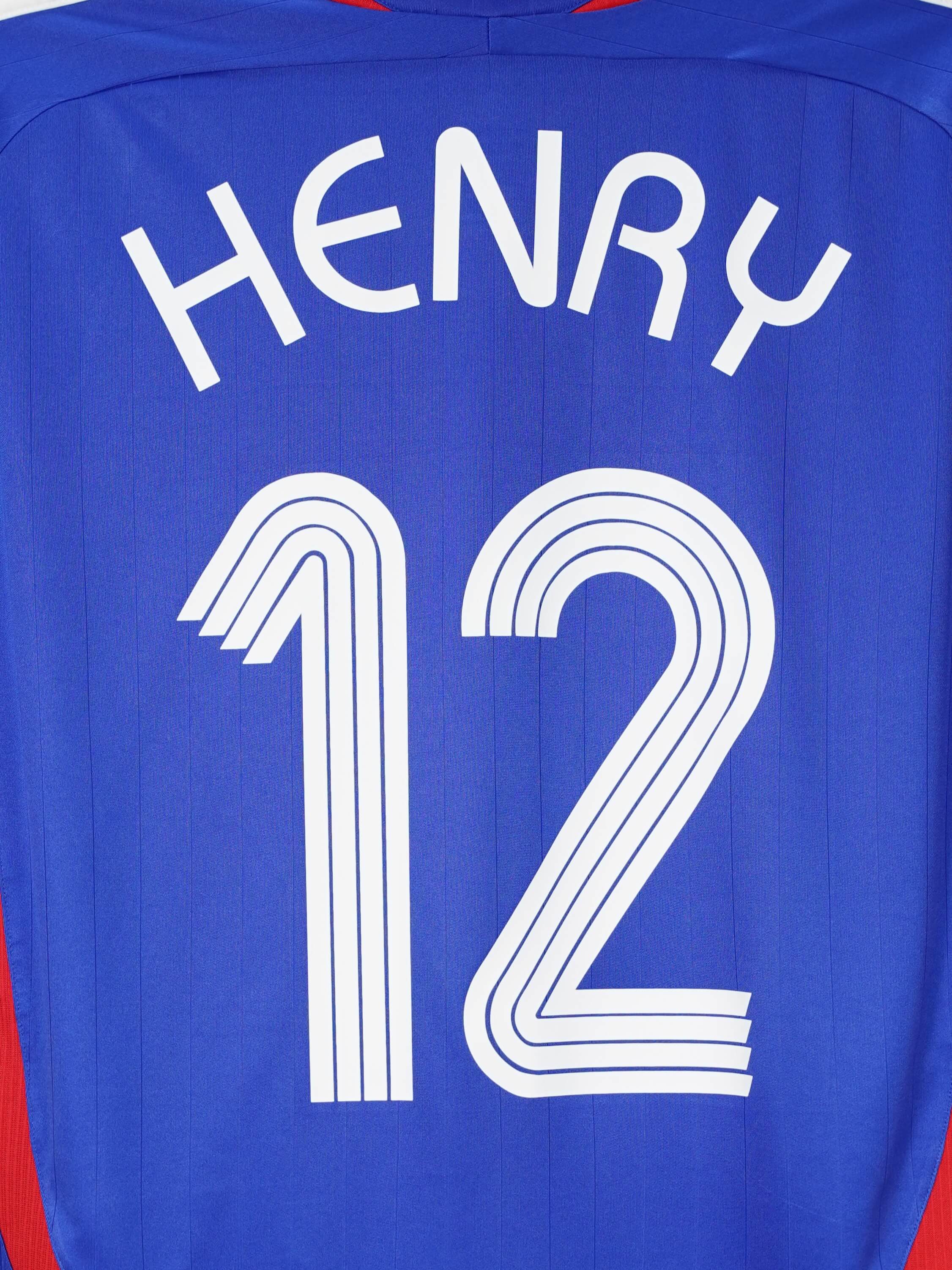 France Home Shirt 2006/7 Henry 12 (XL)