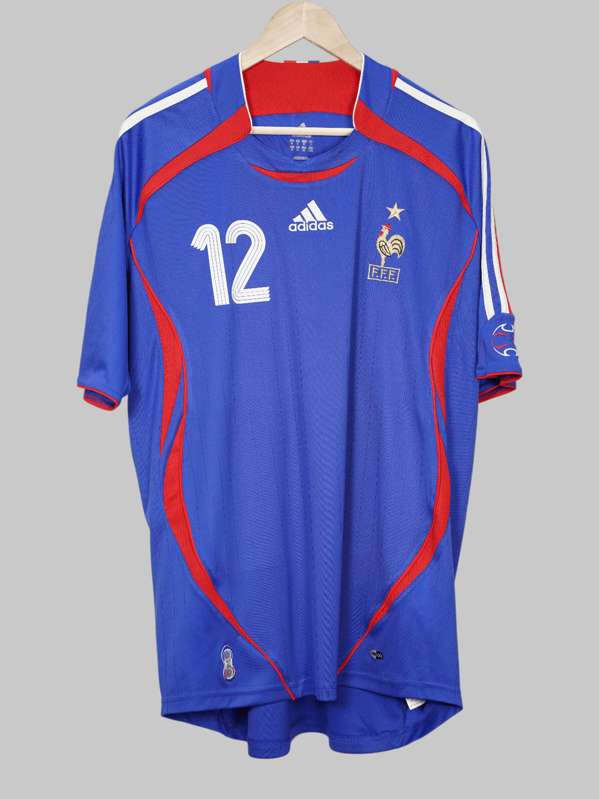 2006/7 France Henry #12 Home Shirt (XL) Adidas – First11