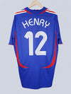 Camiseta de local de Francia 2006/7 Henry #12 (XL)