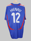 Camiseta de local de Francia 2006/7 Henry #12 (XL)