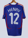 France Home Shirt 2006/7 Henry #12 (XL Kids)