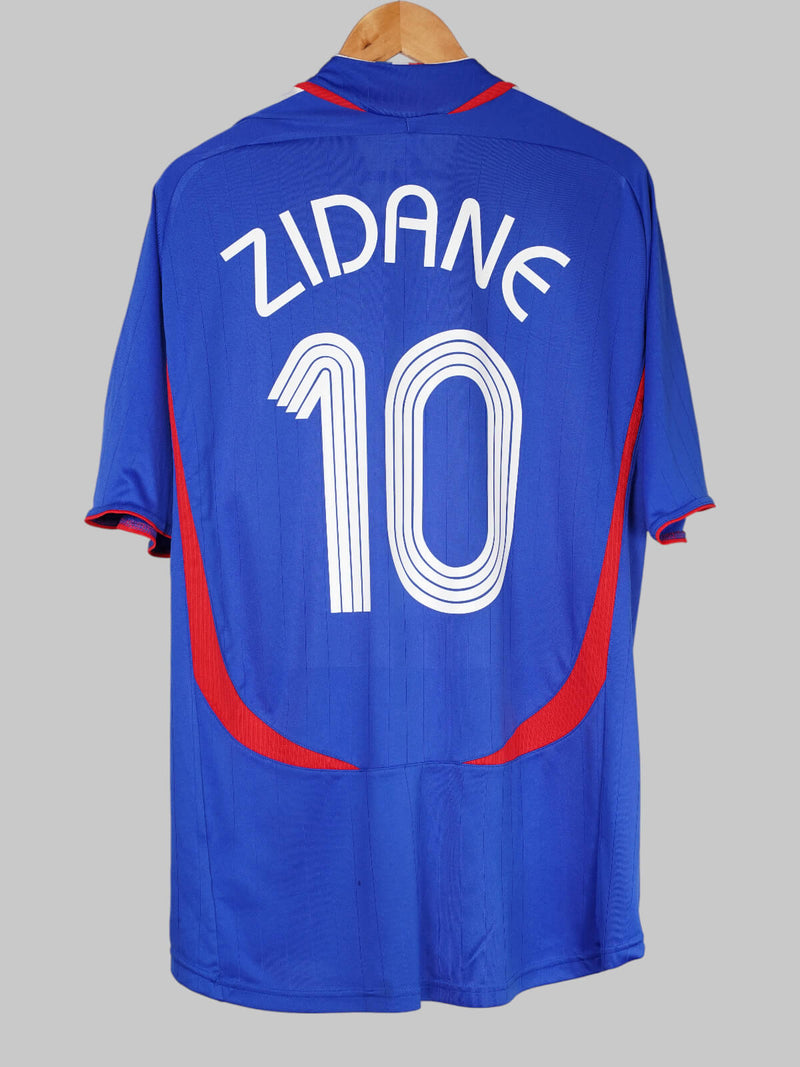 France Home Shirt 2006/7 Zidane 10 (XL)