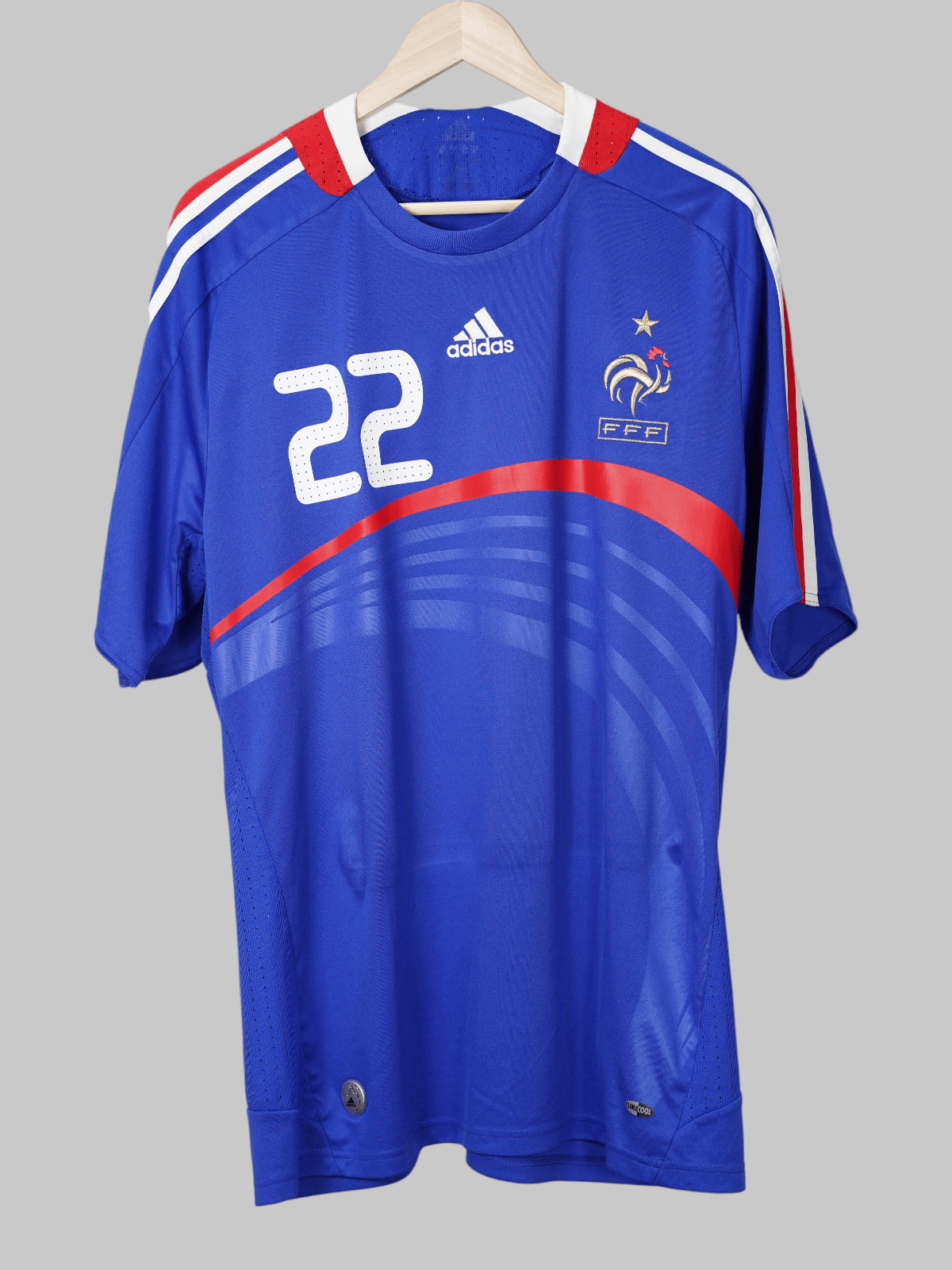 France Home Shirt 2007/8 Ribery 22 (XL)