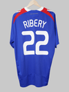 Camiseta de local de Francia 2007/8 Ribery #22 (XL)