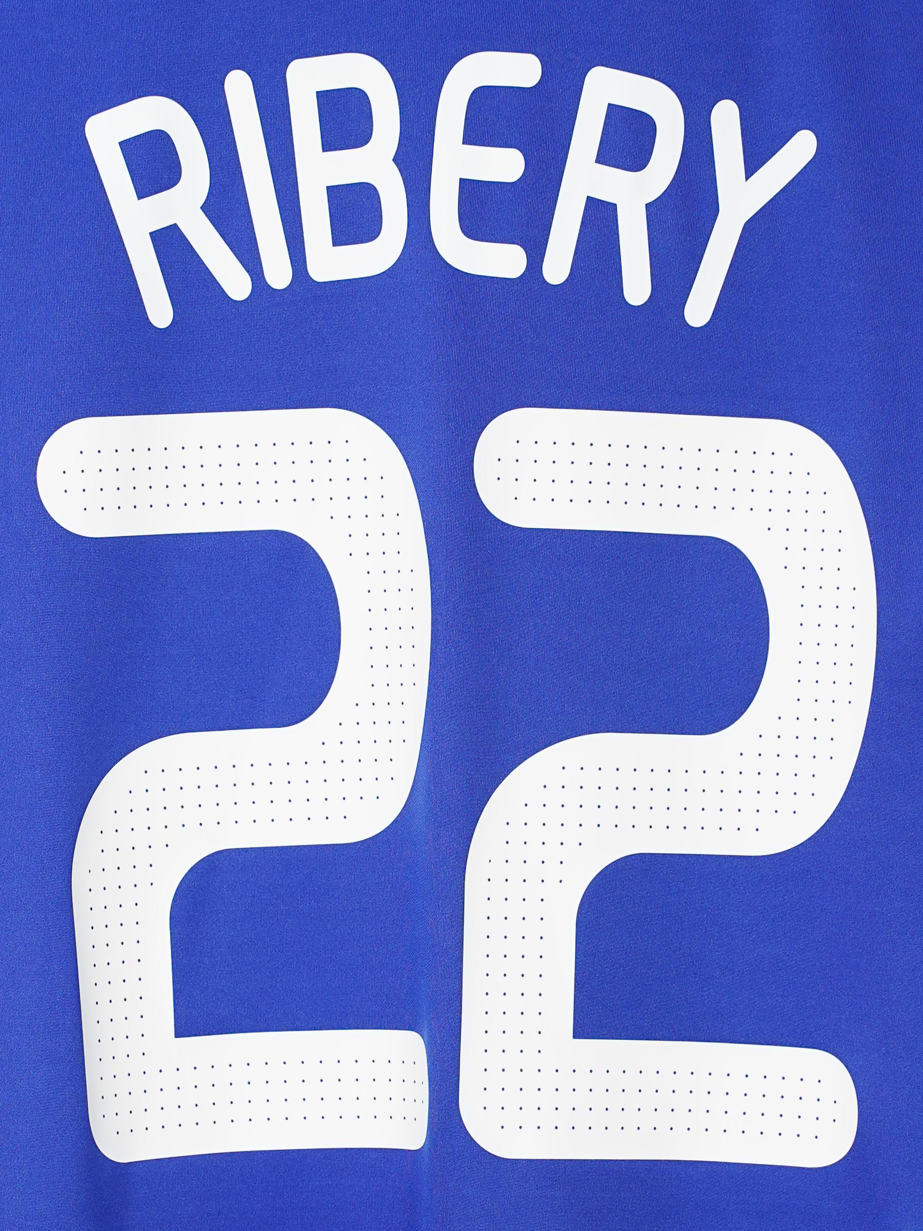 France Home Shirt 2007/8 Ribery 22 (XL)