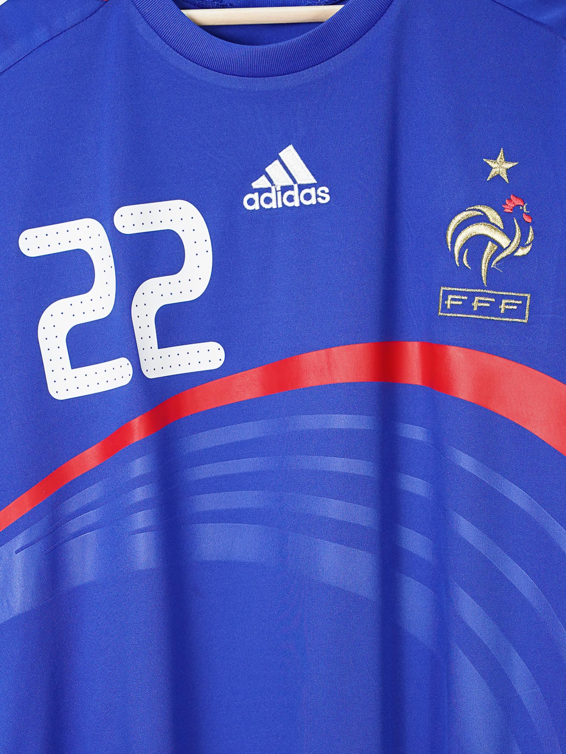 France Home Shirt 2007/8 Ribery 22 (XL)