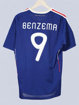 France Home Shirt 2010 Benzema 9 (M)