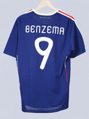 France Home Shirt 2010 Benzema 9 (M)