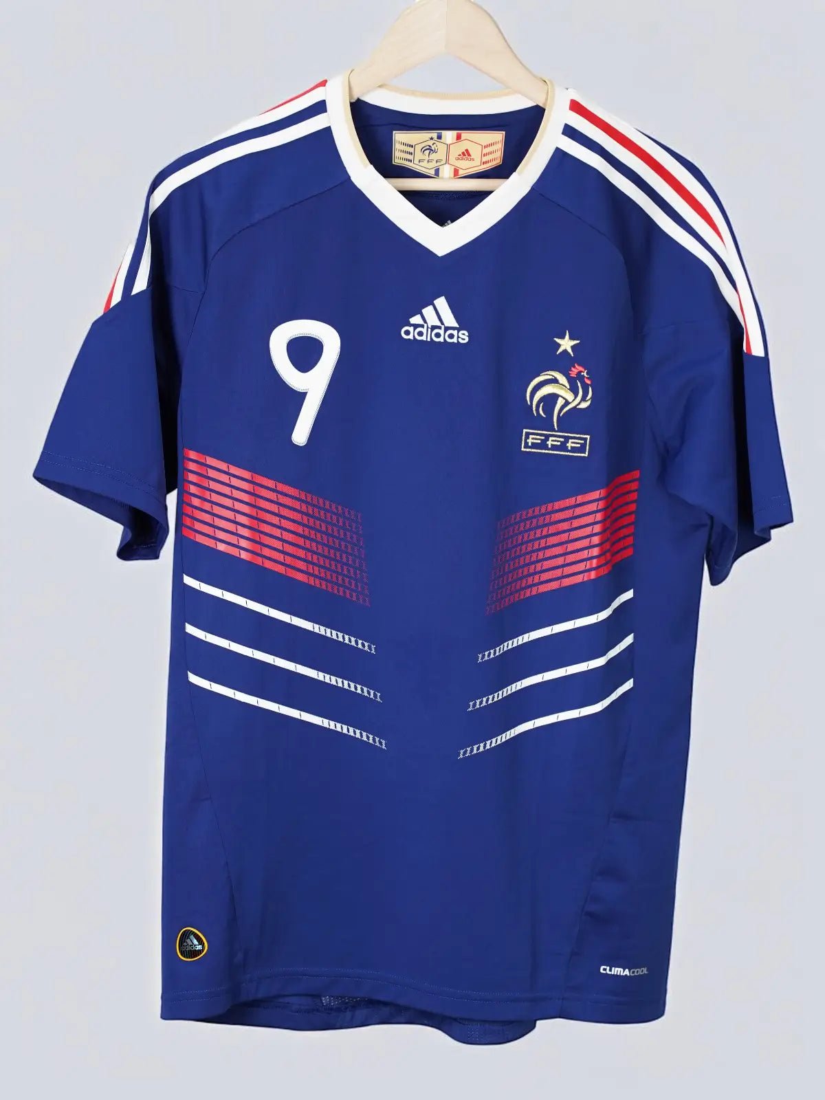France Home Shirt 2010 Benzema 9 (M)
