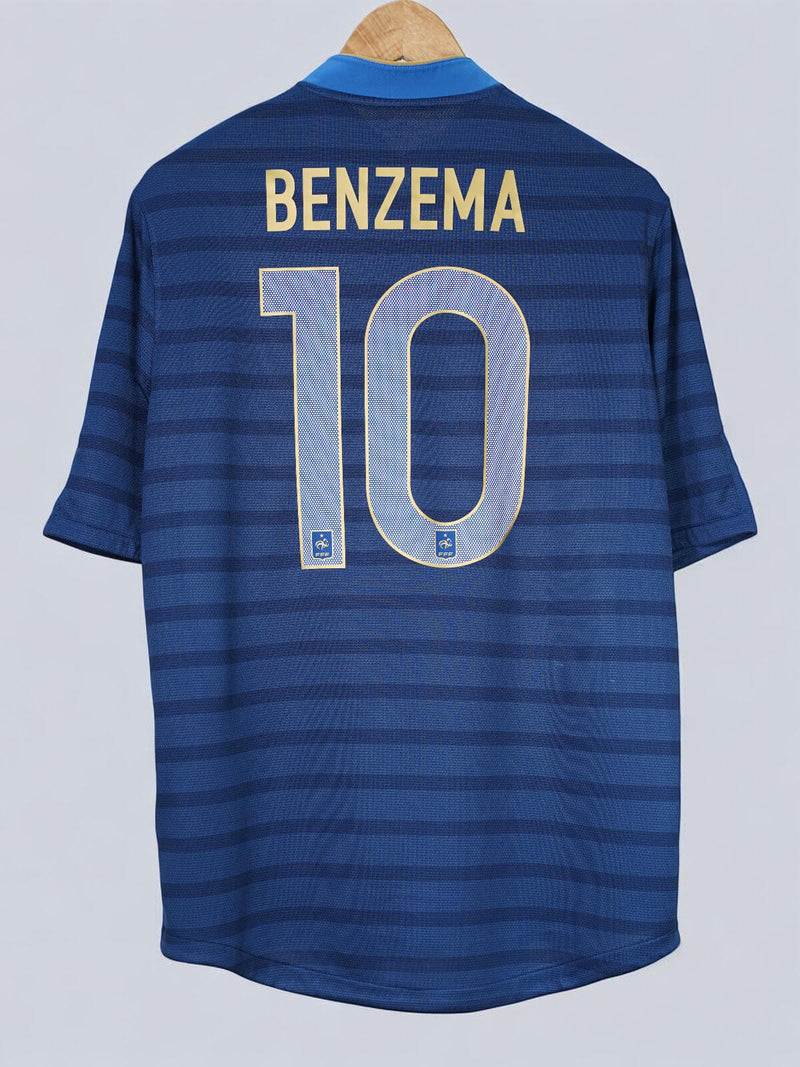 France Home Shirt 2012/13 Benzema 10 (M)