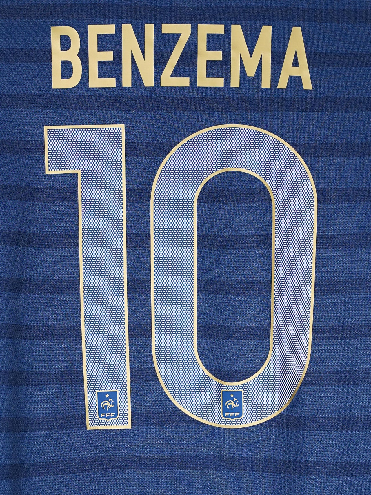 France Home Shirt 2012/13 Benzema 10 (M)