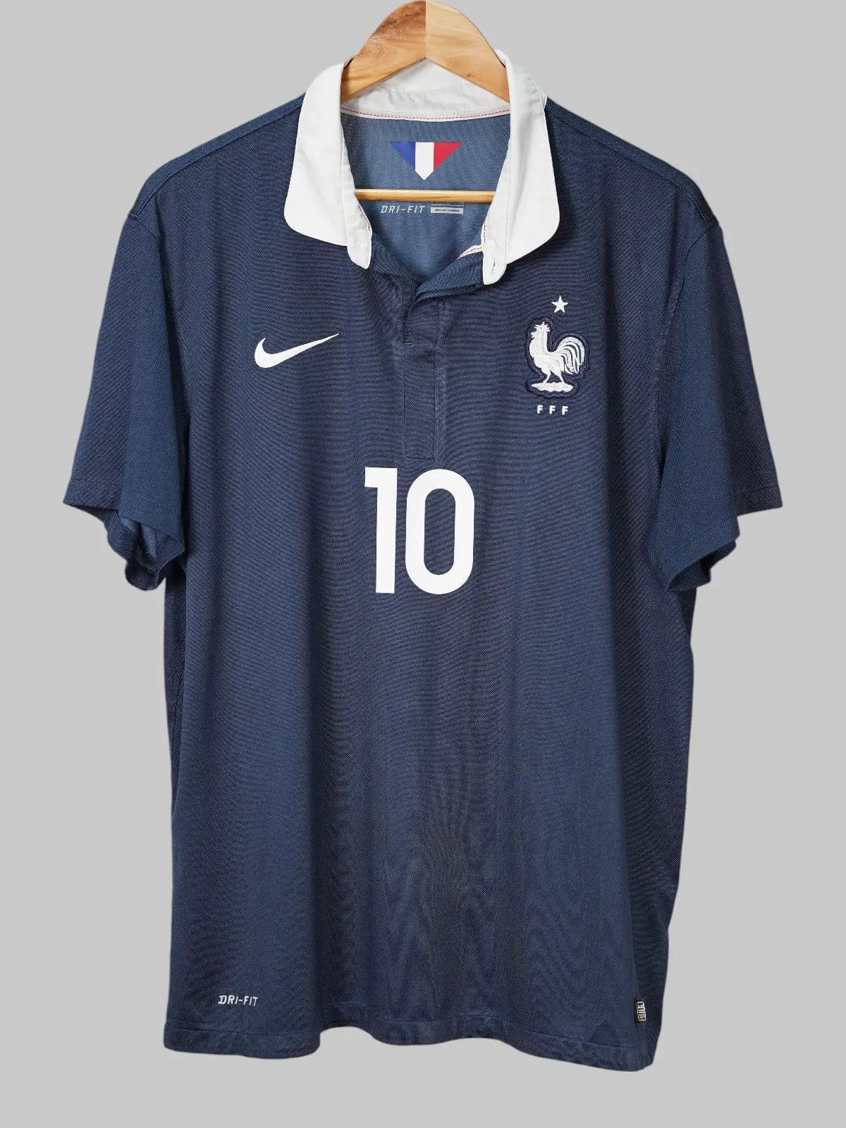 France Home Shirt 2014/15 Benzema 10 (XL)