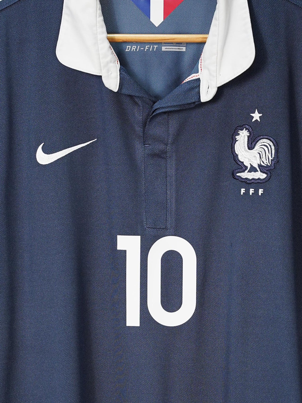 France Home Shirt 2014/15 Benzema 10 (XL)