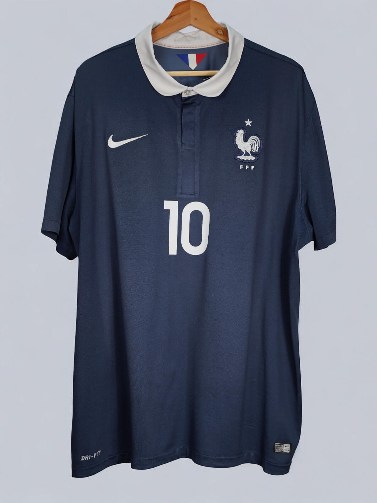 France Home Shirt 2014/15 Benzema 10 (XXL)
