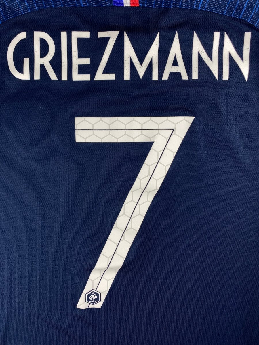 France Home Shirt 2018/19 Griezmann #7 - 6/10 - M