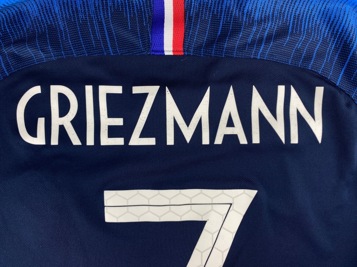 France Home Shirt 2018/19 Griezmann #7 - 6/10 - M