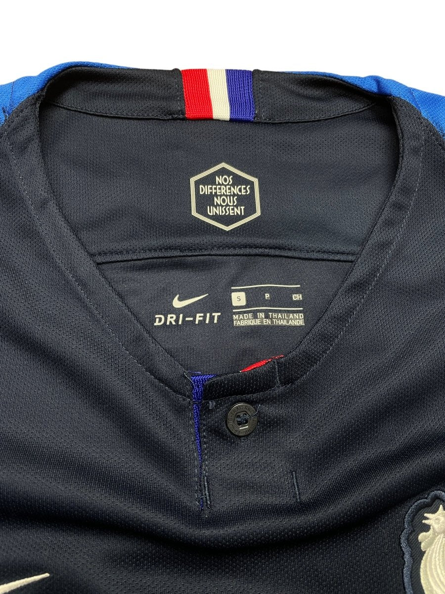 France Home Shirt 2018/19 Mbappe #10 - 10/10 - S