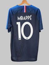 France Home Shirt 2018/19 Mbappe 10 (L)