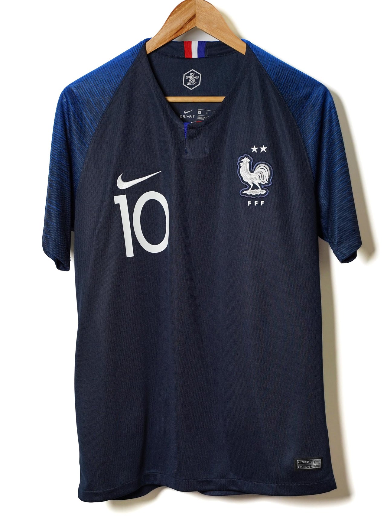 France home shirt 2018/19 Mbappe #10 (M)