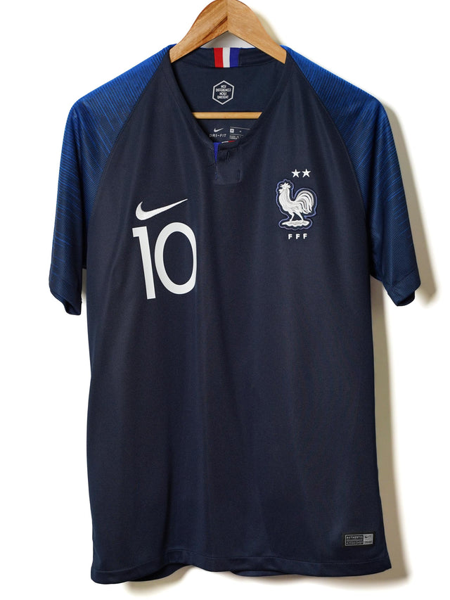 France home shirt 2018/19 Mbappe #10 (M)