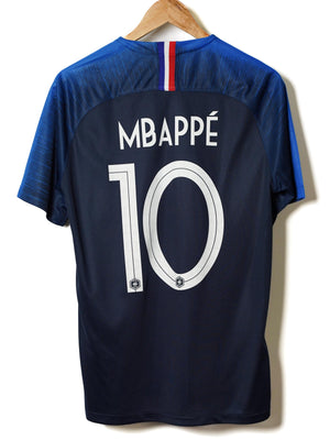 France home shirt 2018/19 Mbappe #10 (M)