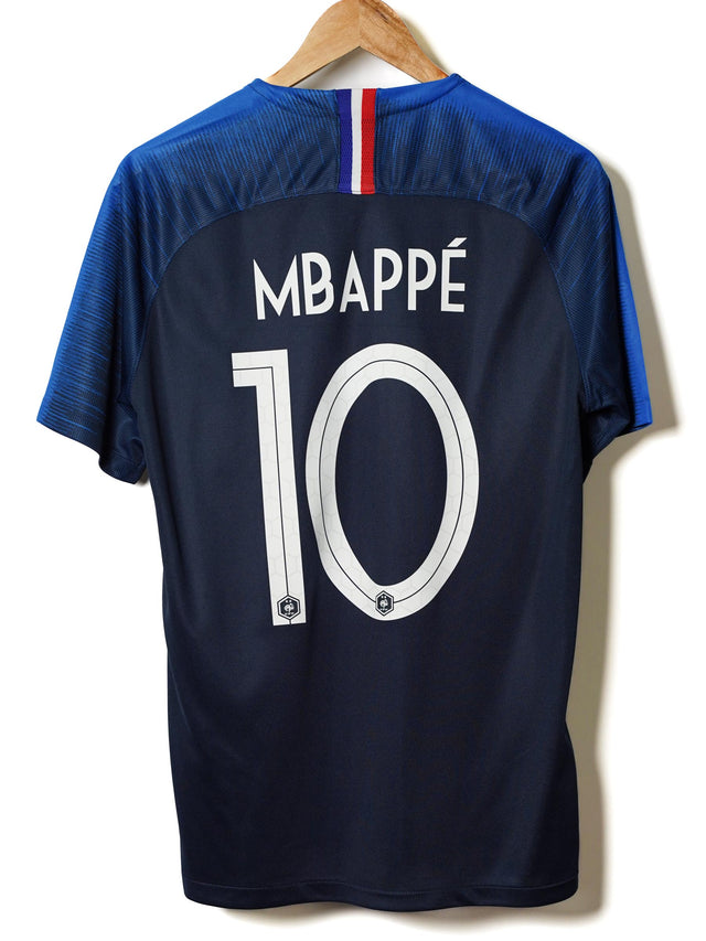 France home shirt 2018/19 Mbappe #10 (M)