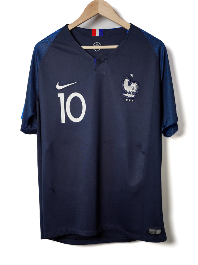 France Home Shirt 2018/19 Mbappe 10 (XL)