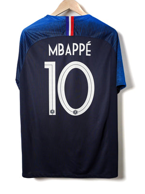 France Home Shirt 2018/19 Mbappe 10 (XL)