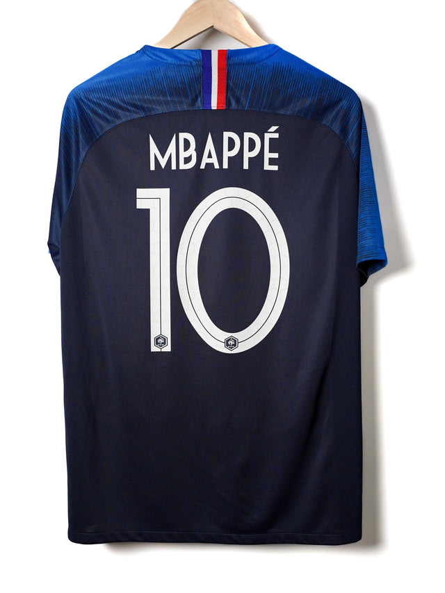 France Home Shirt 2018/19 Mbappe 10 (XL)