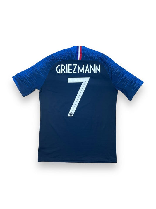 France Home Shirt 2018/19 Player Issue Griezmann #7 - 10/10 - M