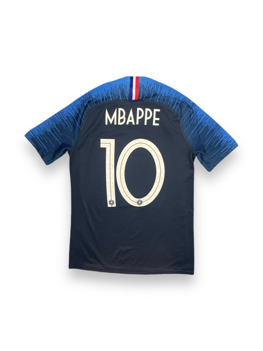 France Home Shirt 2018/19 Player Issue Mbappe #10 - 8/10 - S