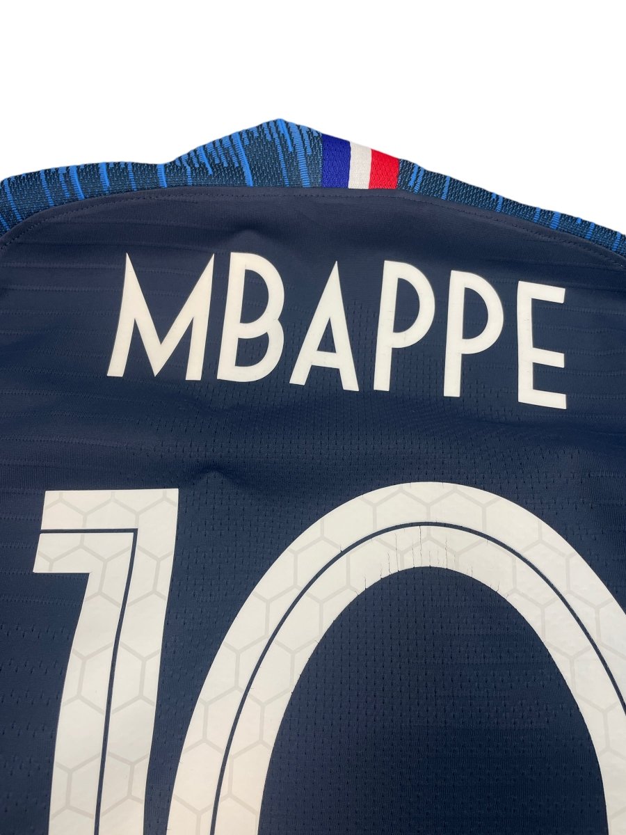 France Home Shirt 2018/19 Player Issue Mbappe #10 - 8/10 - S