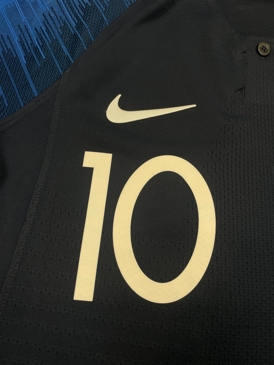 France Home Shirt 2018/19 Player Issue Mbappe #10 - 8/10 - S