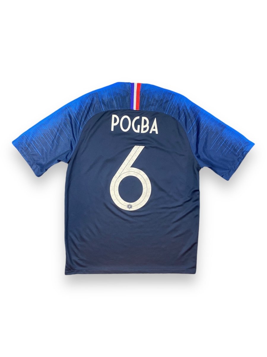 France Home Shirt 2018/19 Pogba #6 - 9/10 - M