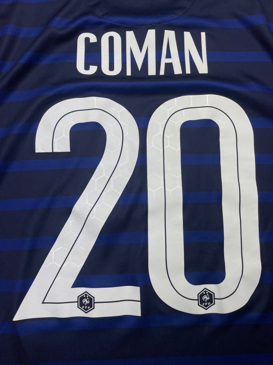 France Home Shirt 2020/21 Coman #20 - 9/10 - M