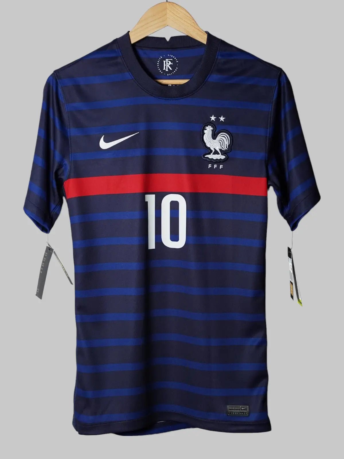 France Home Shirt 2020/21 Mbappe 10 BNWT (XS)