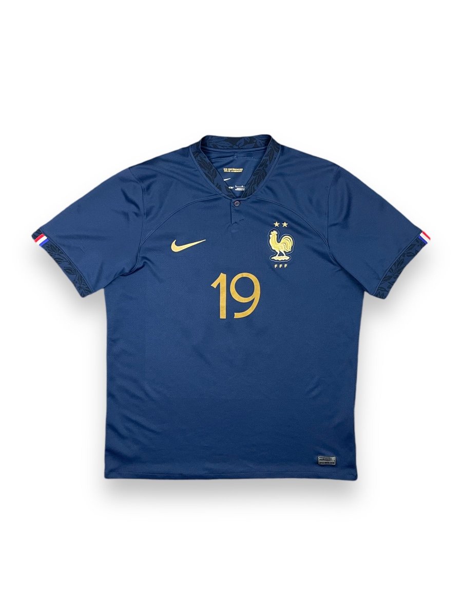 France Home Shirt 2022/23 Benzema #19 - 8/10 - L