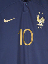 France Home Shirt 2022/23 Mbappe 10 (M)