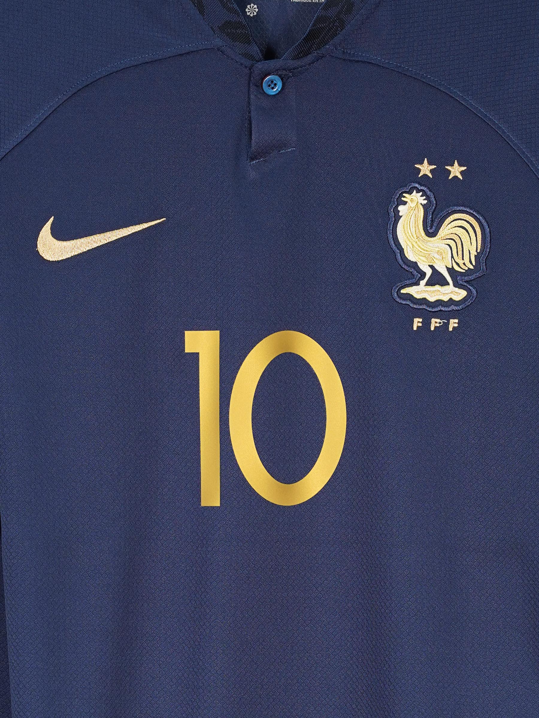 2022/23 France Mbappe #10 Home Shirt (M) Nike – First11