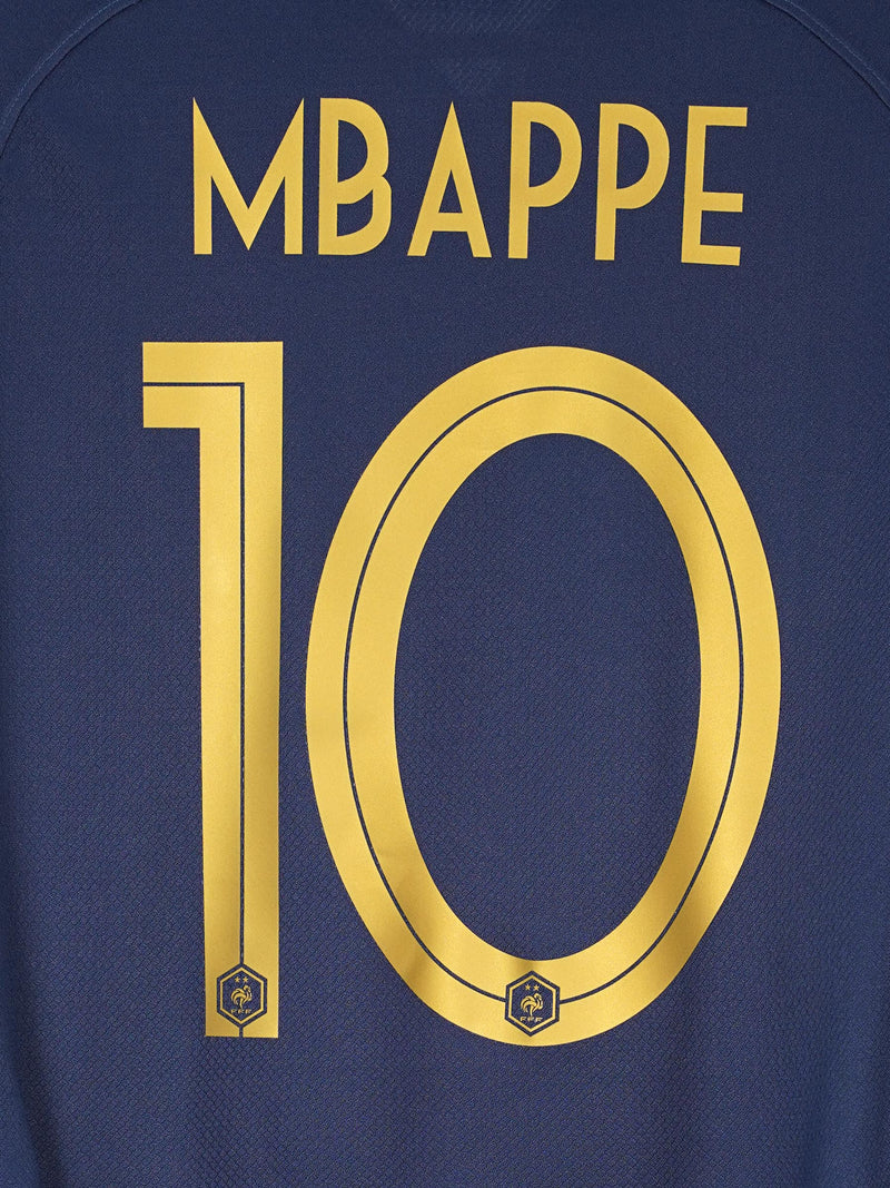 France Home Shirt 2022/23 Mbappe 10 (M)
