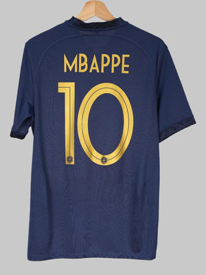 France Home Shirt 2022/23 Mbappe 10 (M)