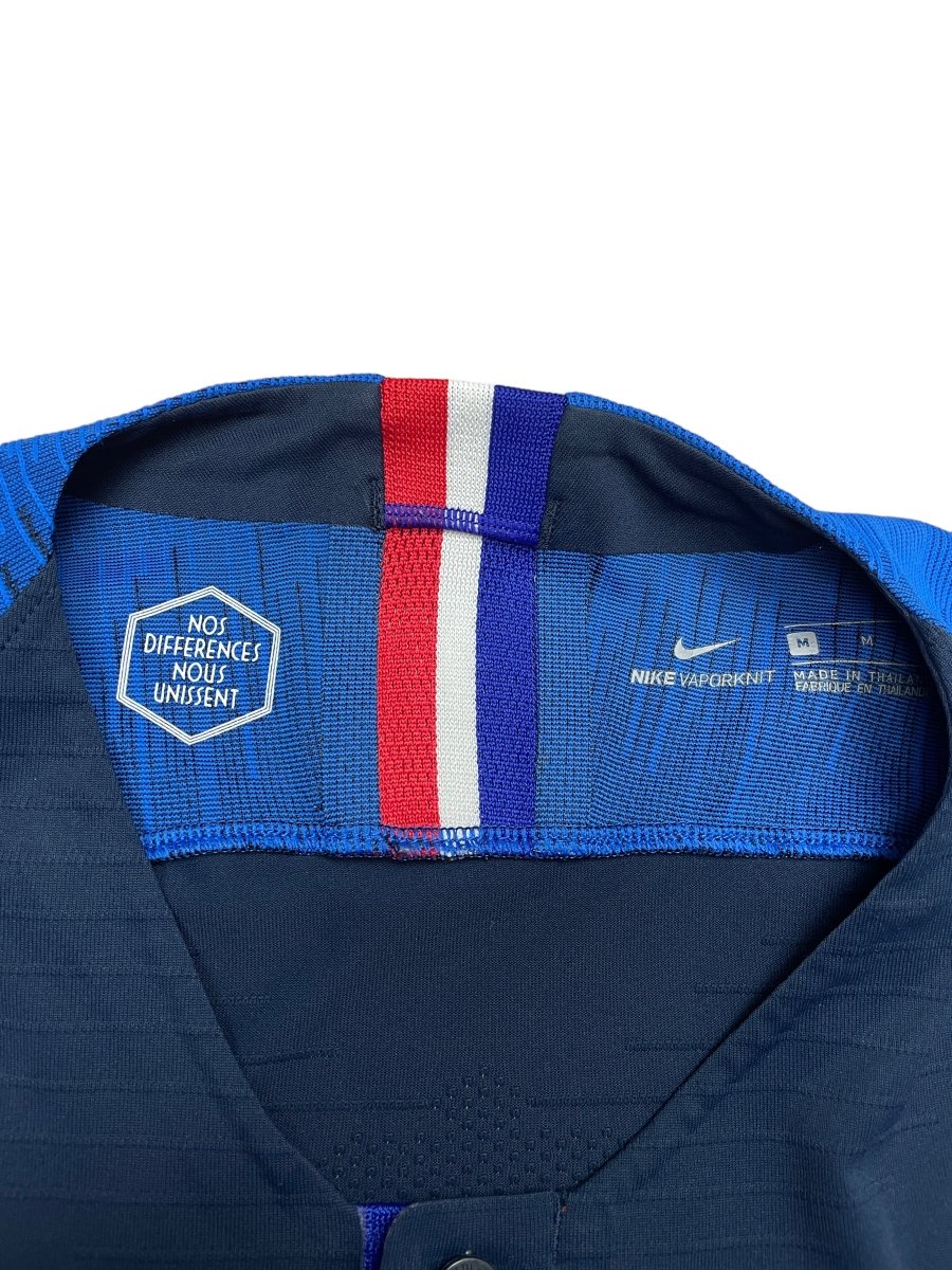 France Home Shirt Player Issue 2018/19 - 10/10 - M