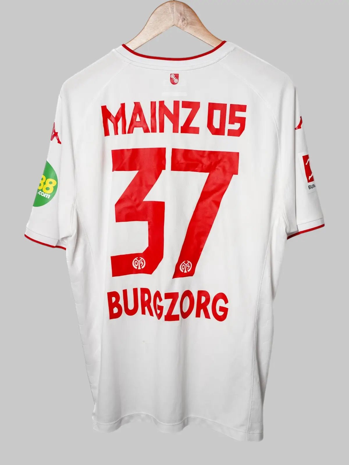 FSV Mainz Away Shirt Matchworn 2022/23 Burgzorg 37 (XL)