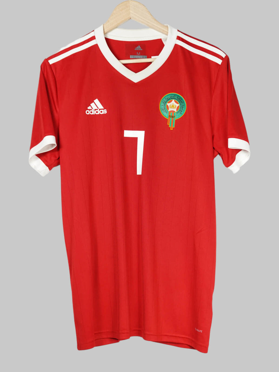 2018-20 Morocco Ziyech #7 Home Shirt (M)